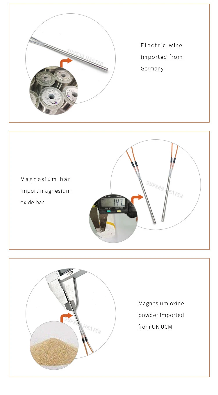 Miniature 12V 40W Cartridge Heater for 3D Printer