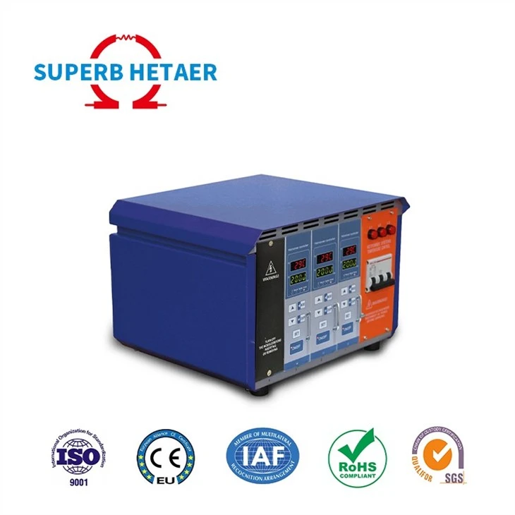 Dual Channel Panel Touch Screen Small Controlled Box Hot Runner Controller System 8 Zones With PWM Output