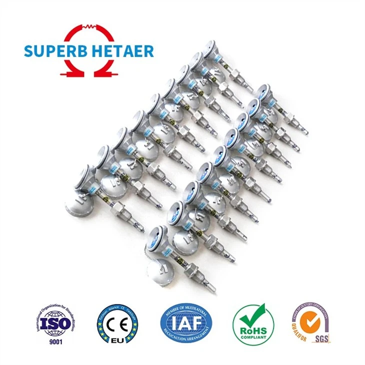 Wholesale 0-800C Industrial Probe Temperature Senor Immersion PT100 K-type Thermocouple For Injection Plastic